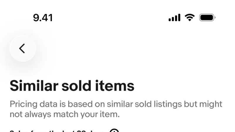 Tooltip — eBay, E-commerce UI