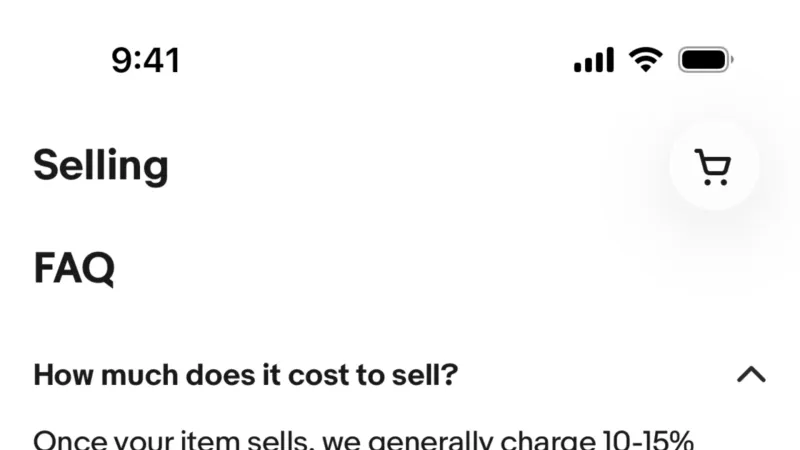 Help & Support — eBay, E-commerce UI