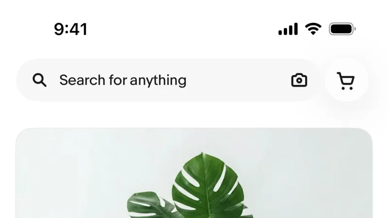 Home — eBay, E-commerce UI