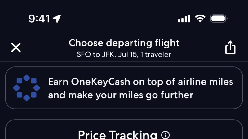 Dark Mode — Expedia, Travel UI