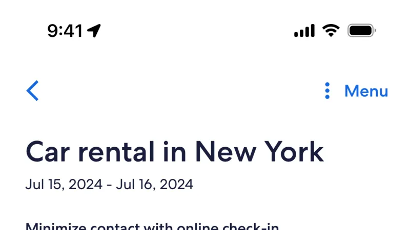 Order Detail — Expedia, Travel UI