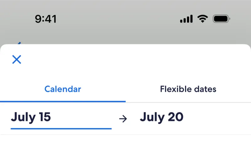 Carousel — Expedia, Travel UI