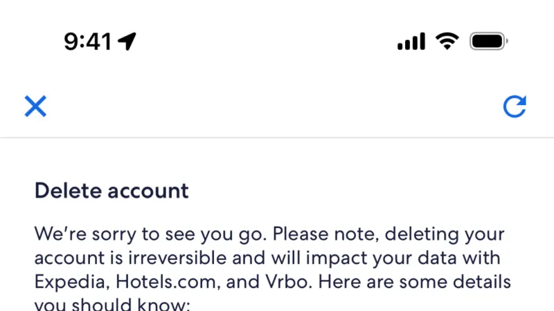 Confirmation — Expedia, Travel UI