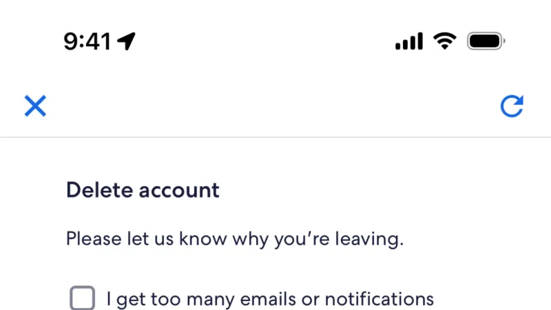 Delete & Deactivate Account — Expedia, Travel UI