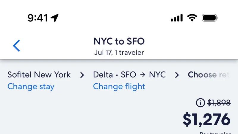 Skeleton — Expedia, Travel UI