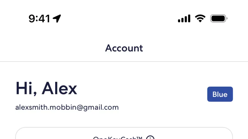 My Account & Profile — Expedia, Travel UI