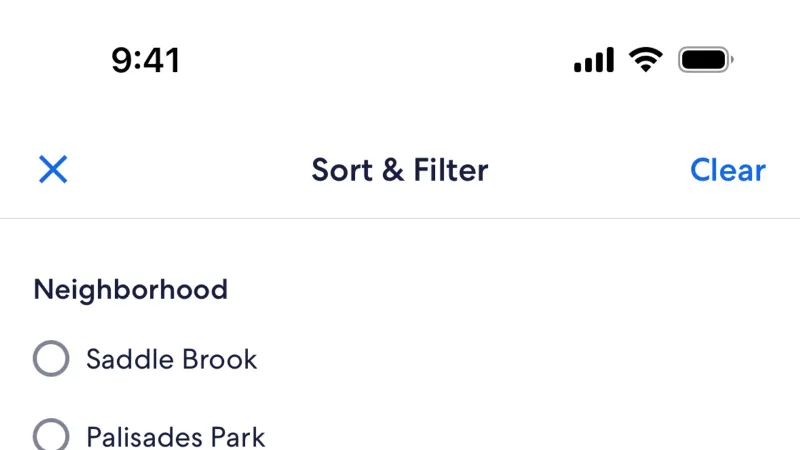 Radio Button — Expedia, Travel UI