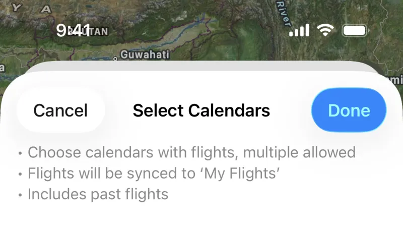 Bottom Sheet — Flighty, Travel UI