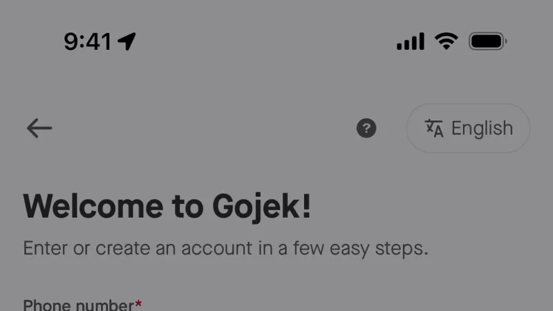 Gojek — SaaS, интерфейс, скриншот 6/540