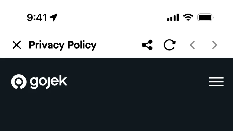 Browser — Gojek, SaaS UI