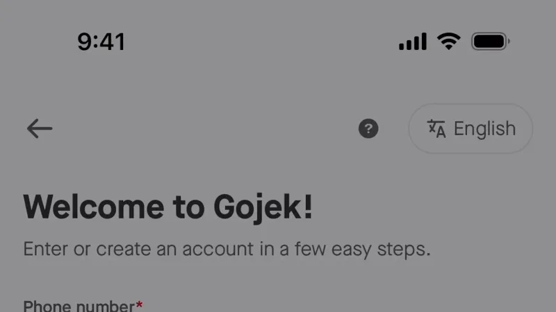 Dialog — Gojek, SaaS UI