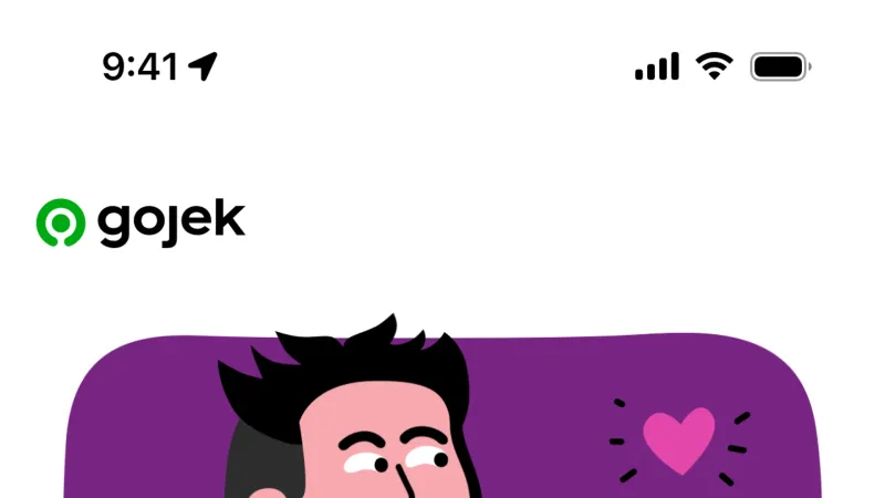 Acknowledgement & Success — Gojek, SaaS UI