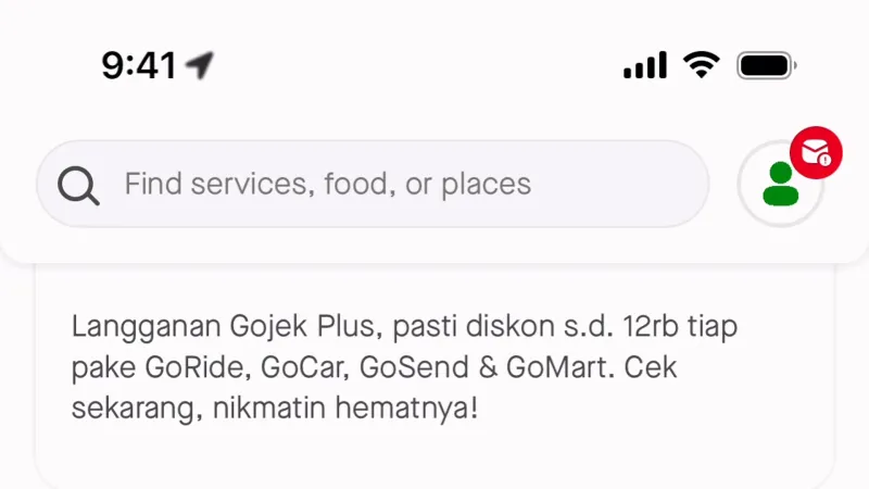 Home — Gojek, SaaS UI