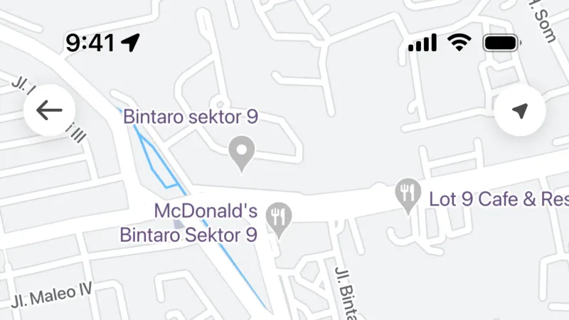 Location & Address — Gojek, SaaS UI