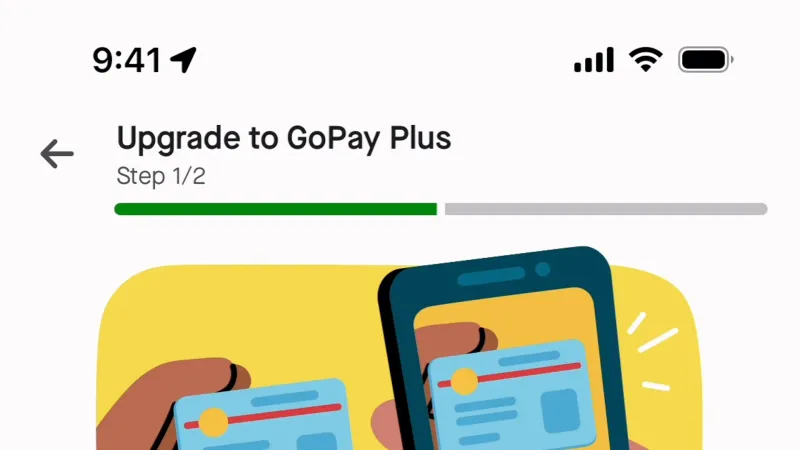 Progress — Gojek, SaaS UI