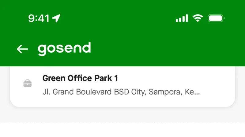 Card — Gojek, SaaS UI