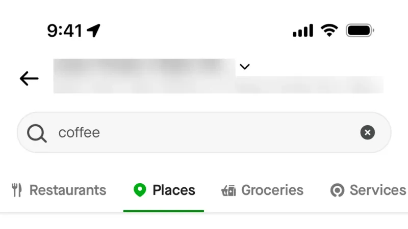 Location & Address — Gojek, SaaS UI