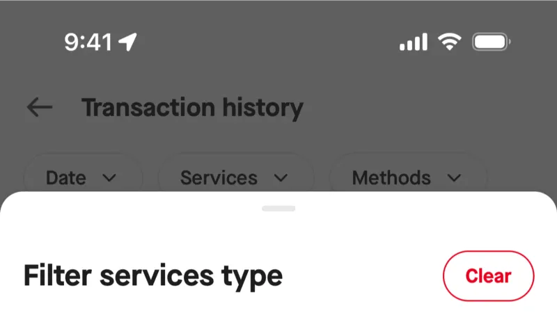 Filter & Sort — Gojek, SaaS UI