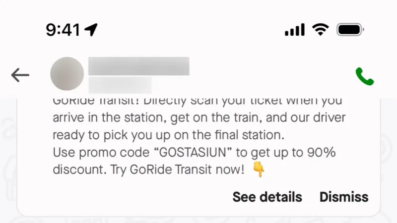 Acknowledgement & Success — Gojek, SaaS UI