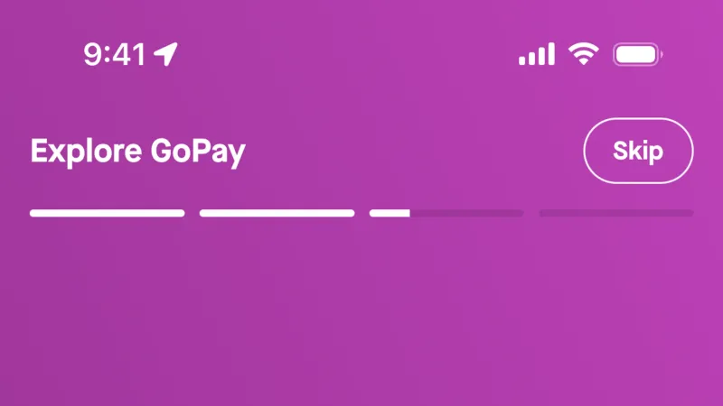 Feature Info — Gojek, SaaS UI