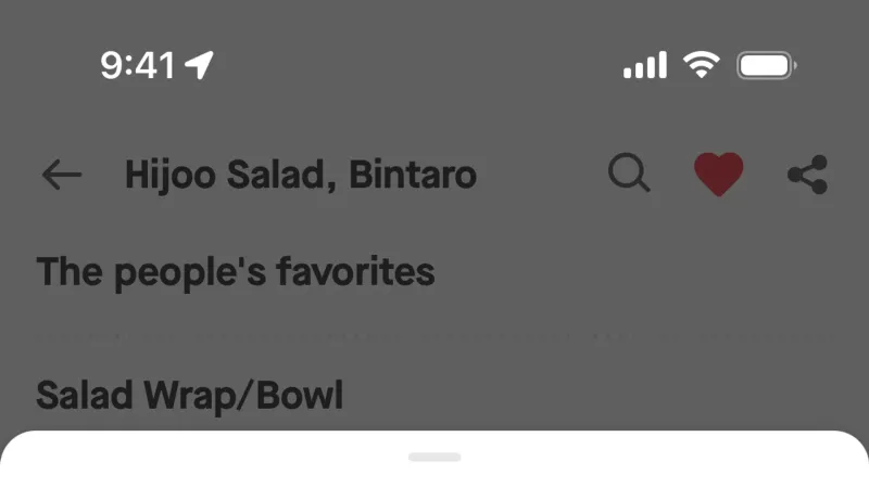 Bottom Sheet — Gojek, SaaS UI