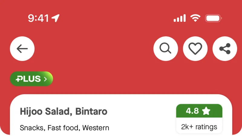 Browse & Discover — Gojek, SaaS UI