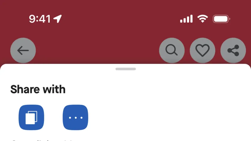 Share — Gojek, SaaS UI