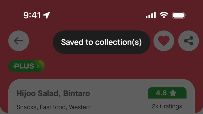 Toast — Gojek, SaaS UI