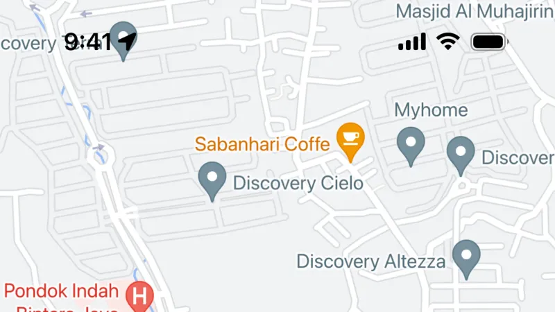 Map Pin — Gojek, SaaS UI