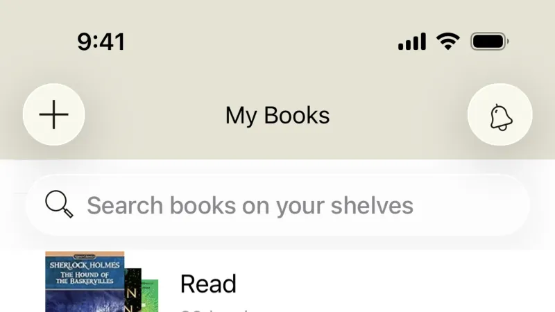 Goodreads — Social, интерфейс, скриншот 9/261