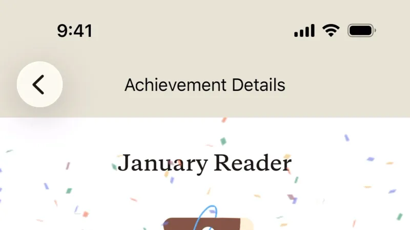 Date & Time — Goodreads, Social UI