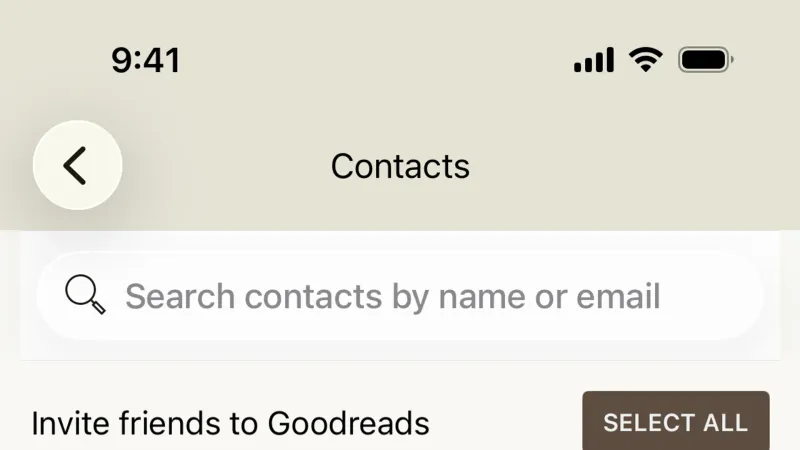 Avatar — Goodreads, Social UI