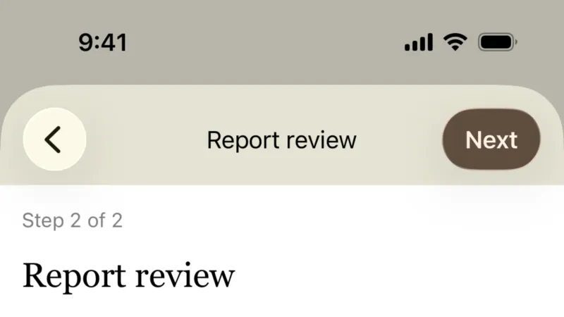 Text Field — Goodreads, Social UI