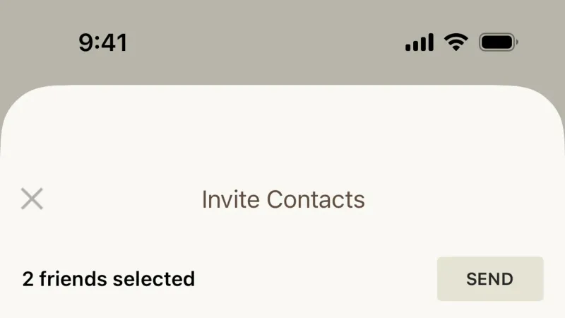Checkbox — Goodreads, Social UI
