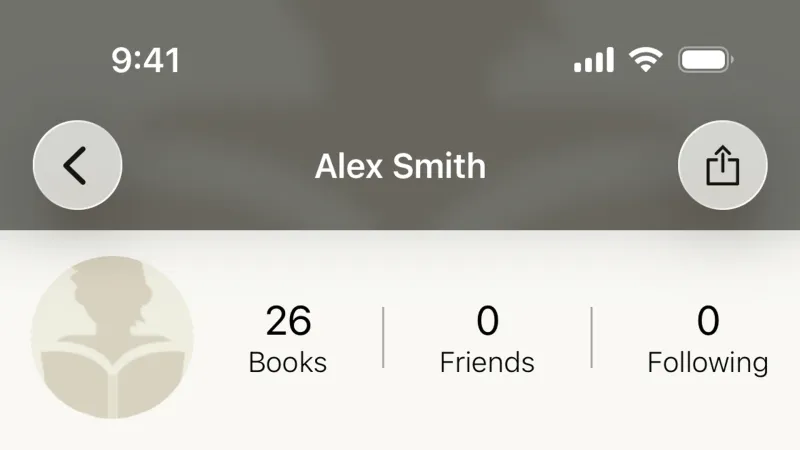 Follow & Subscribe — Goodreads, Social UI