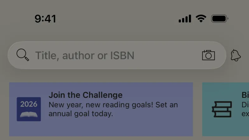 Dialog — Goodreads, Social UI