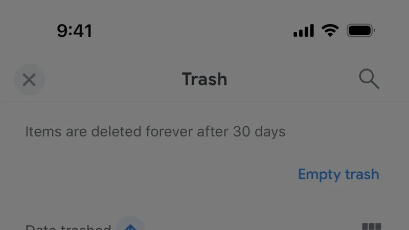 Dialog — Google Drive, Productivity UI