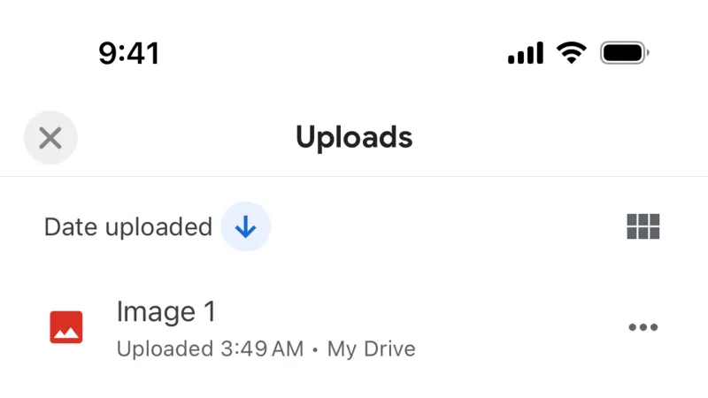Timeline & History — Google Drive, Productivity UI