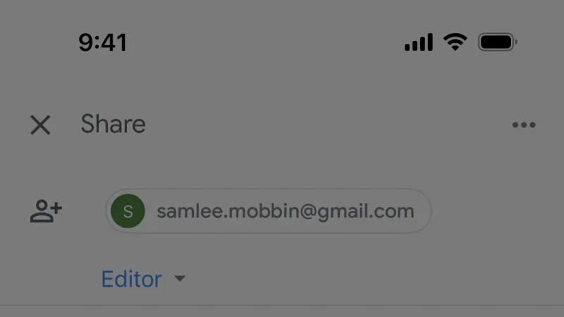Set — Google Drive, Productivity UI