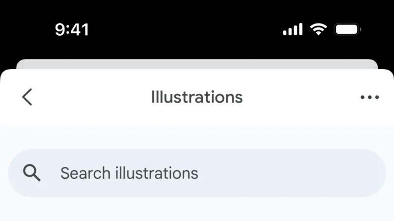 Gallery — Google Drive, Productivity UI