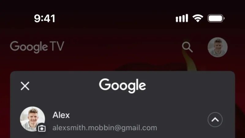 Accordion — Google TV, Entertainment UI
