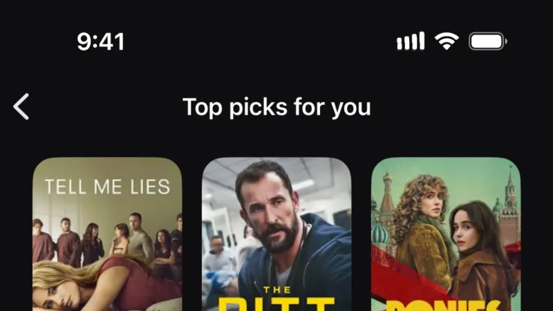Card — Google TV, Entertainment UI