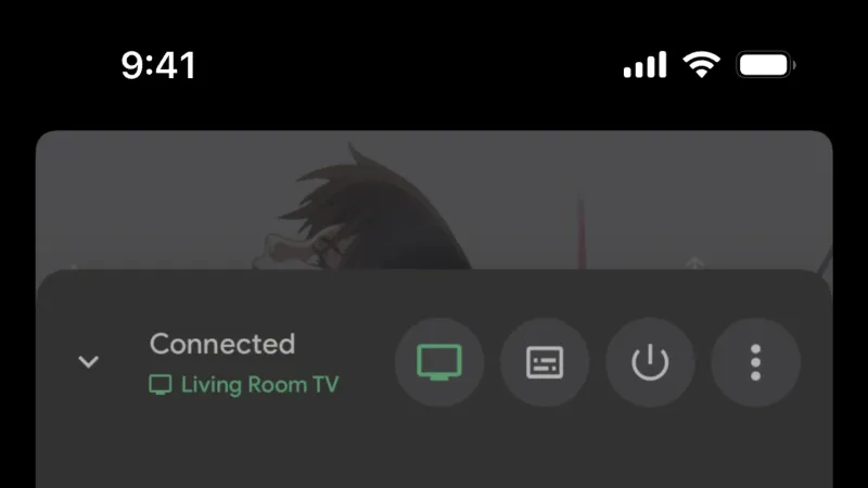 Radio Button — Google TV, Entertainment UI