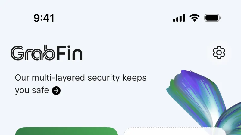 Wallet & Balance — Grab, SaaS UI