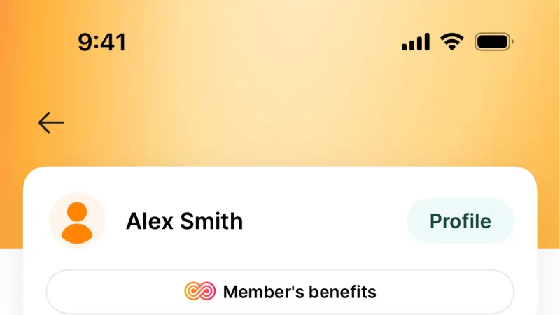 My Account & Profile — Grab, SaaS UI