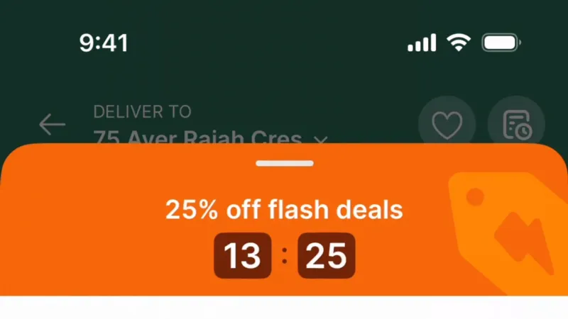 Timer & Clock — Grab, SaaS UI