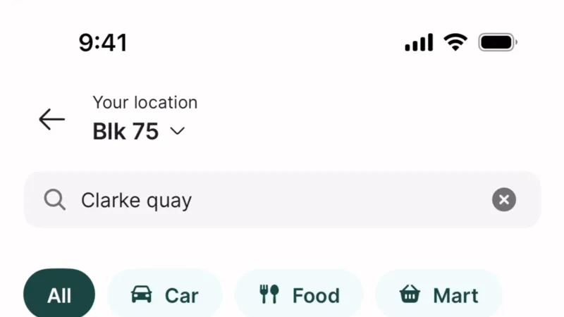 Floating Action Button — Grab, SaaS UI