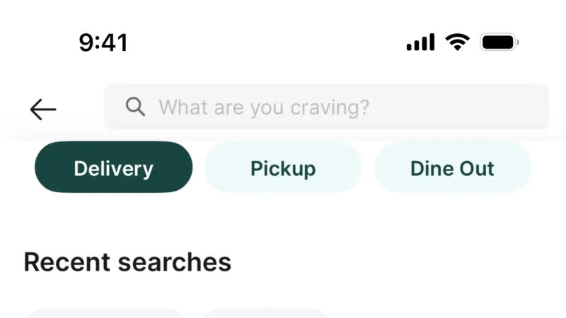 Search Bar — Grab, SaaS UI