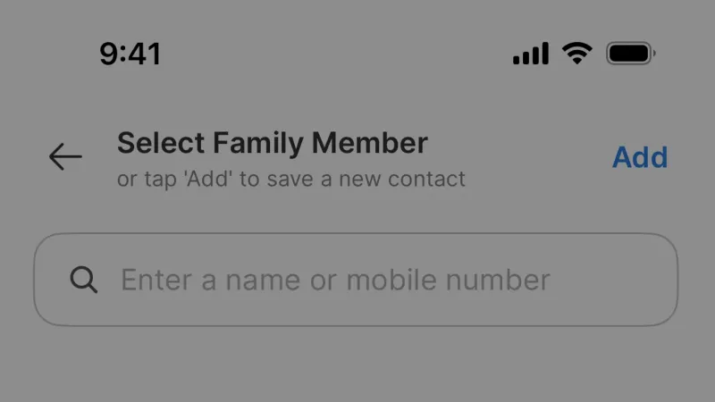 Invite Teammates — Grab, SaaS UI