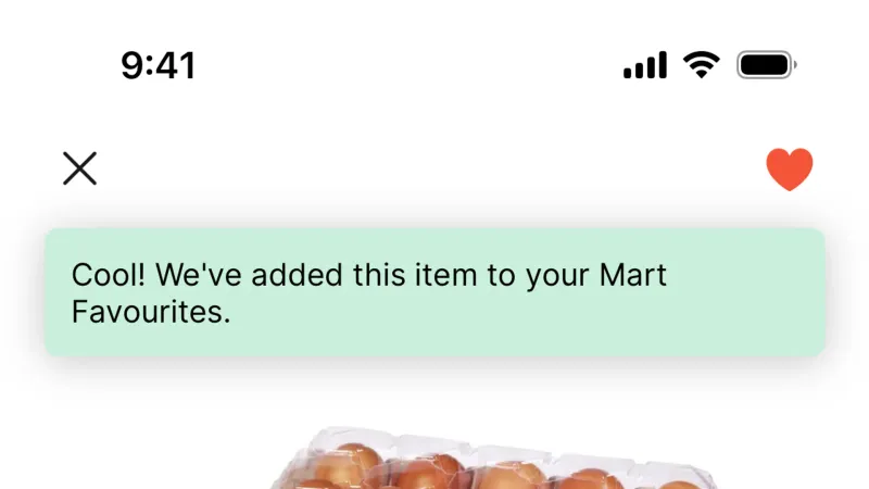 Toast — Grab, SaaS UI